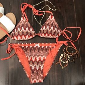 ✅NEW, NEVER WORN 2 piece Aztec swimsuit